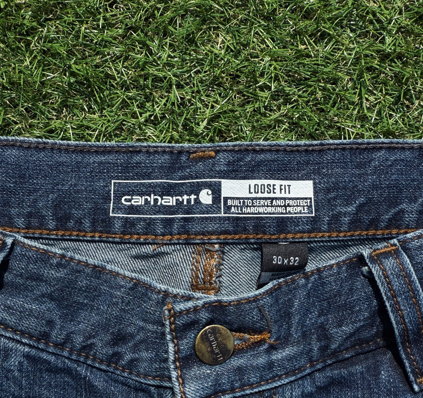 11 I.D. - Carhartt Front Flare Double Knee Jeans